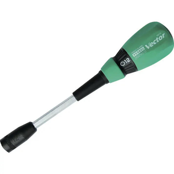 【CAINZ-DASH】ベッセル ベクトルナットドライバーB290NT対辺12X125 B-290NT-H12【別送品】