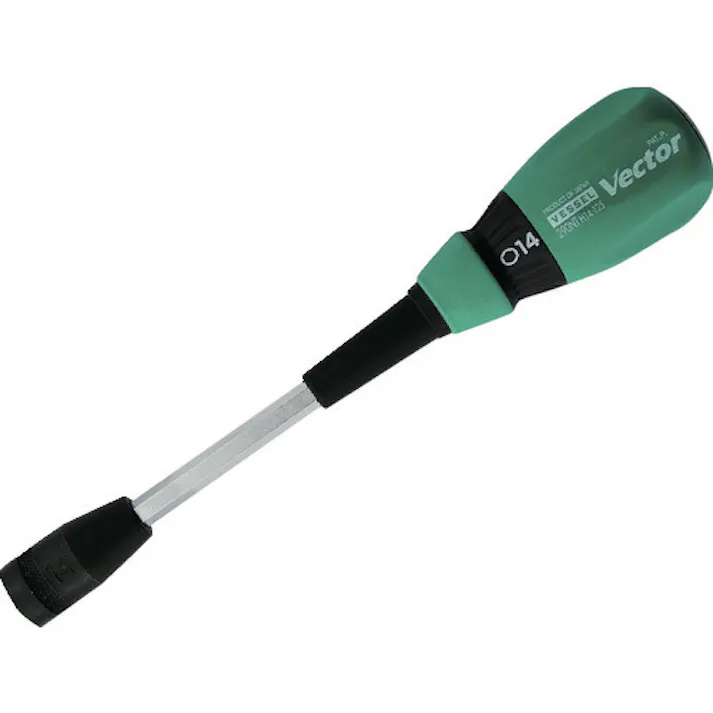 【CAINZ-DASH】ベッセル ベクトルナットドライバーB290NT対辺14X125 B-290NT-H14【別送品】