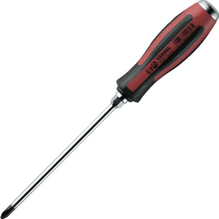 【CAINZ-DASH】ベッセル グリップドライバー メガドラ貫通ドライバー 930 +2×150 930-2-150【別送品】