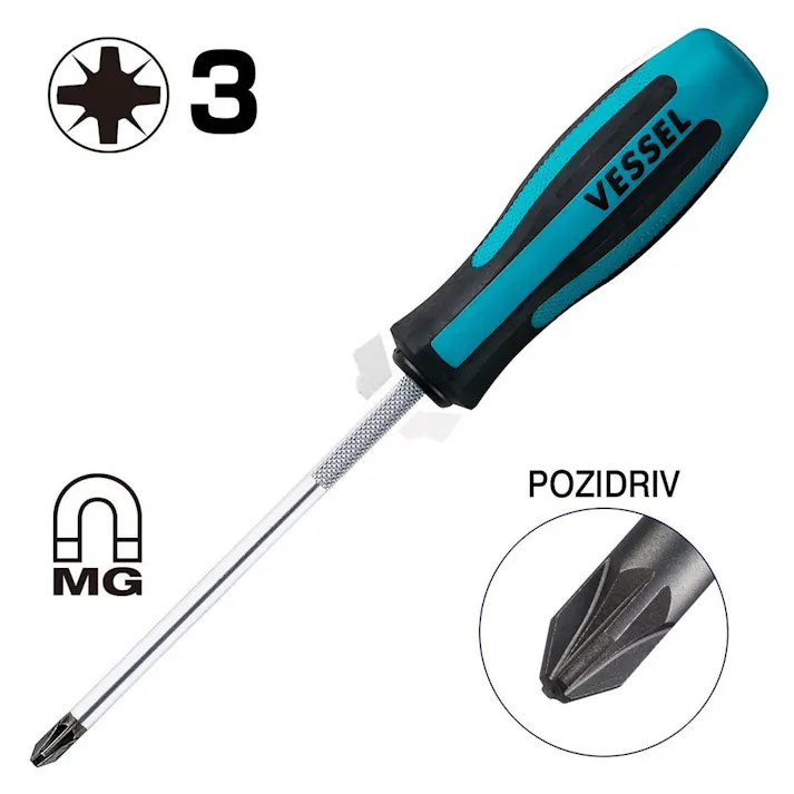 ベッセル VESSEL メガドラ ポジドライバー S-903 PZ3×150 S-903 PZ3-150