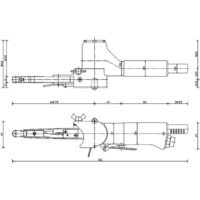 【CAINZ-DASH】ベッセル エアーベルトサンダーＧＴＢＳ１２ GT-BS12【別送品】