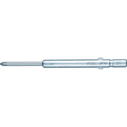 【CAINZ-DASH】ベッセル ショックレスビット　ＤＳ７３（＋）０×１．５×６０　シャンク径４ｍｍ DS73-0-1.5-60【別送品】