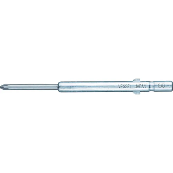 【CAINZ-DASH】ベッセル ショックレスビット DS73(+)0×1.5×60 シャンク径4mm DS73-0-1.5-60【別送品】