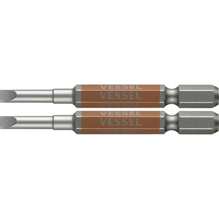 【CAINZ-DASH】ベッセル 剛彩ビット 2本組 (片頭) -4×65mm GS16PL40【別送品】