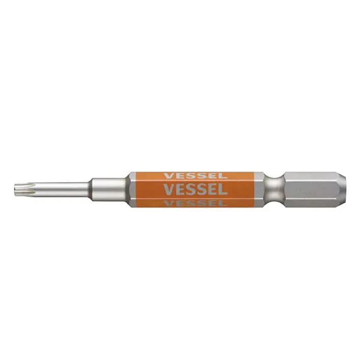 ベッセル VESSEL 剛彩ビット 片頭トルクス GSVT10SH T10H×65mm