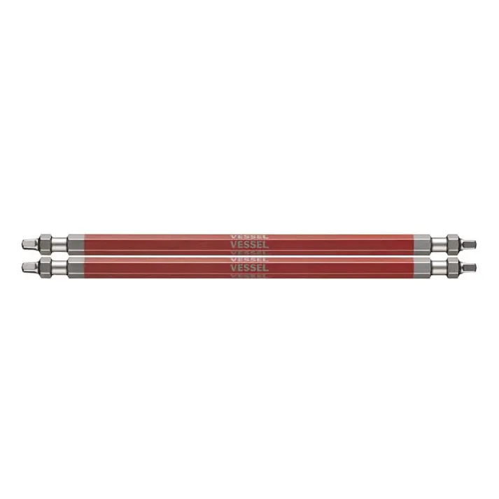 ベッセル VESSEL 剛彩ビット 両頭スクエア GS14SQ2150 SQ2×150mm 2本組