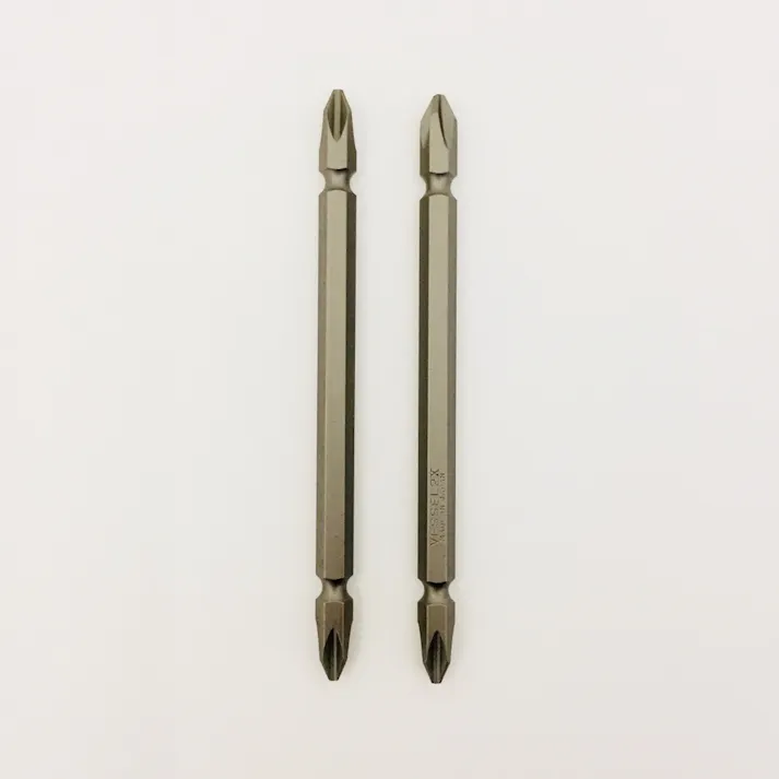 ベッセル VESSEL 高硬度ビット 両頭 AX142110 +2×110mm 2本組(販売終了)