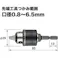【CAINZ-DASH】ベッセル ドリルチャック キー付タイプ No.BH-20(口径0.8~6.5) BH-20【別送品】