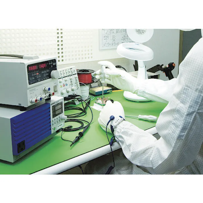 【CAINZ-DASH】ベッセル 導電性ゴムマット(ライトグリーン) No.LG-100 LG-100【別送品】