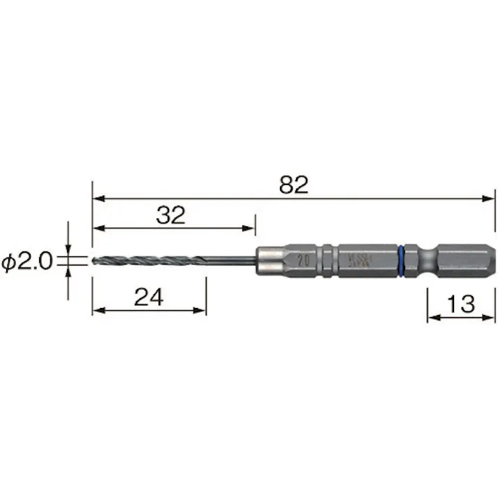 【CAINZ-DASH】ベッセル クッションドリル鉄工用AMD 2.0mm AMD-2.0【別送品】