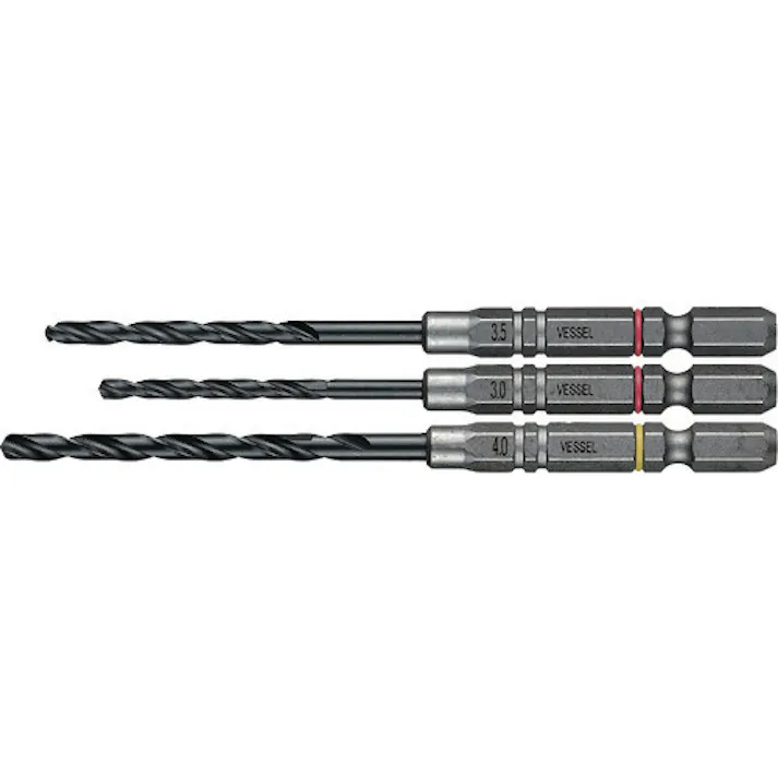 【CAINZ-DASH】ベッセル クッションドリル鉄工用 3本組み AMD3S-2 AMD3S-2【別送品】