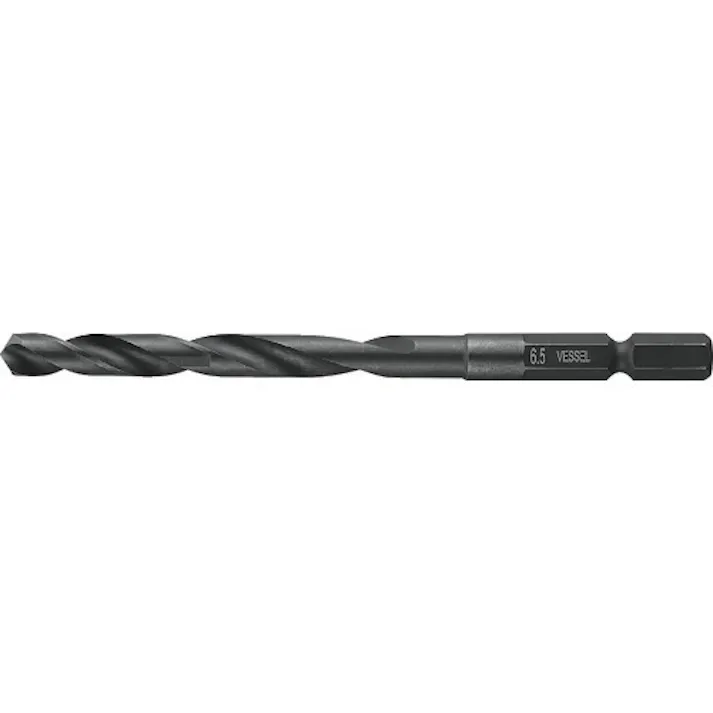 【CAINZ-DASH】ベッセル 六角軸鉄工ドリル ケッサクドリル鉄工用KMD 6.5mm KMD-6.5【別送品】
