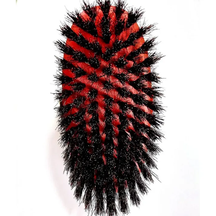 岡野製作所 高級豚毛ブラシ 小 犬猫用