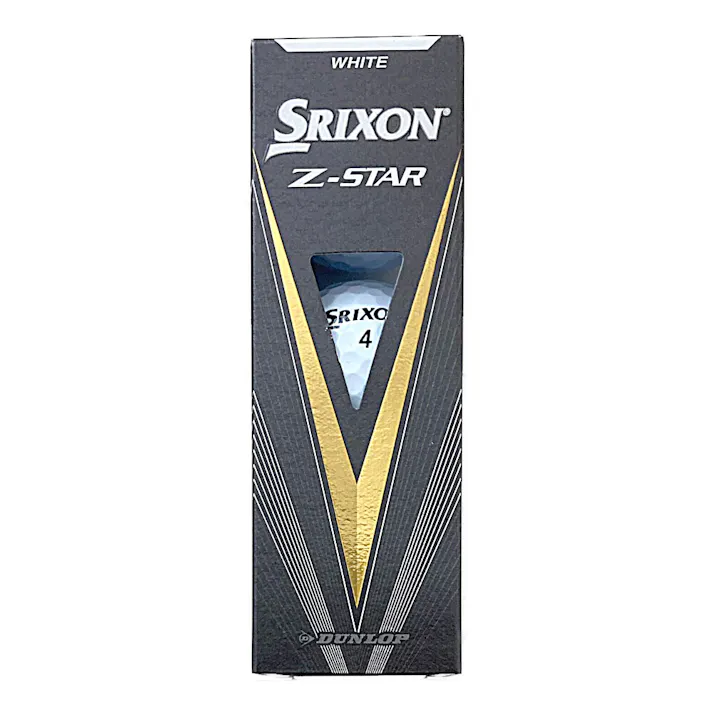 ダンロップ ゴルフボール SRIXON スリクソン Z-STAR 2023 ホワイト 3球入
