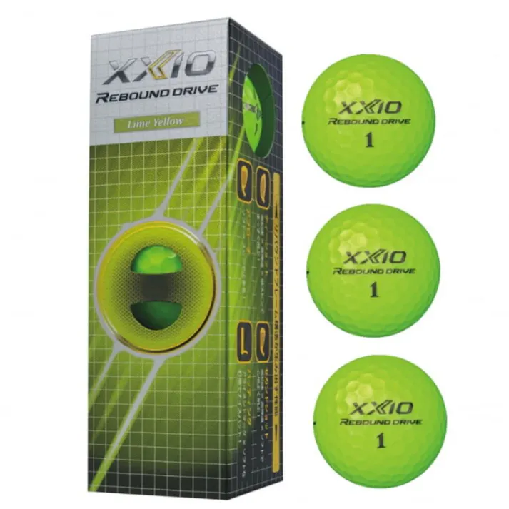 ダンロップ ゴルフボール ゼクシオ XXIO リバウンド ドライブ イエロー 3球入