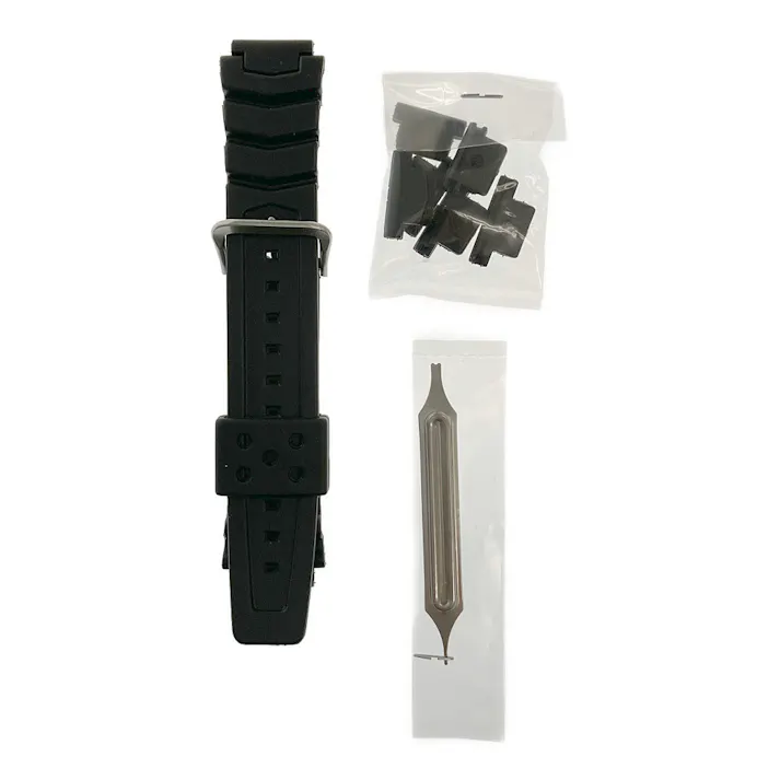 時計バンド 18mm 黒 QG20AP