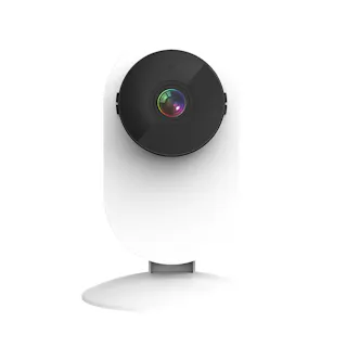 カシムラ スマートカメラ(固定) ホワイト KJ-181 防犯カメラ スマホ遠隔操作可能 200万画素 赤外線暗視モード 動体センサー機能