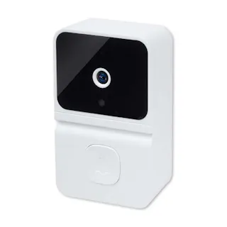 カシムラ スマート呼び出しホン KJ-197 防犯 どこでもスマホ通知 充電池内蔵 配線不要 ワイヤレス利用可 30万画素