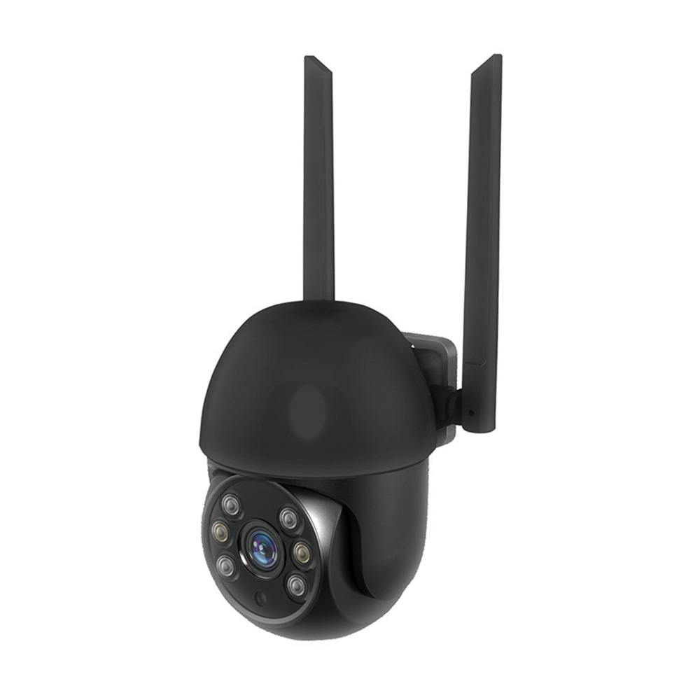 カシムラ スマートカメラ 防水/首振/高輝度 ブラック KJ-200 ドアホン・インターホン・防犯カメラ