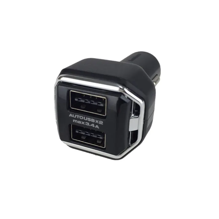 カシムラ DC3.4AリバーシブルUSB 2ポート 自動判定 AJ-557