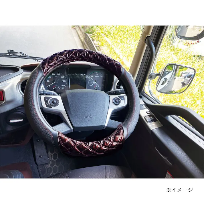 3Dグリップ ハンドルカバー ジュピター赤 37~38.5cm S/M HC-105