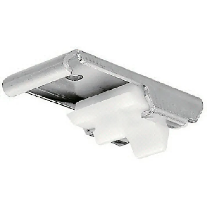 【CAINZ-DASH】岡田装飾金物 カーテンレール D30ワンタッチ天井Sブラケット 12T52【別送品】