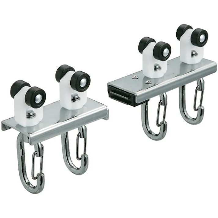 【CAINZ-DASH】岡田装飾金物 カーテンレール D30マグネットランナー(両開)ワンタッチランナータイプ 12Y23【別送品】