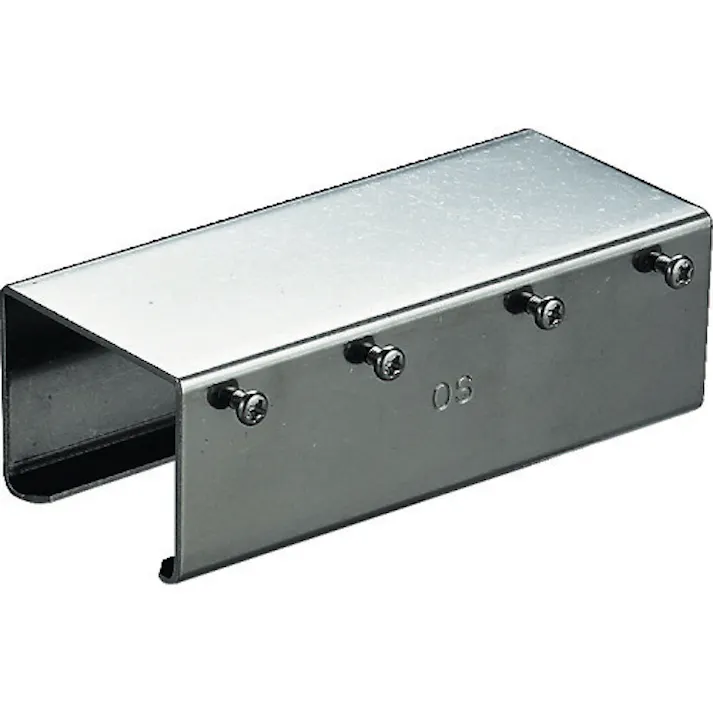 【CAINZ-DASH】岡田装飾金物 カーテンレール D40ステン継カバー 25T62【別送品】