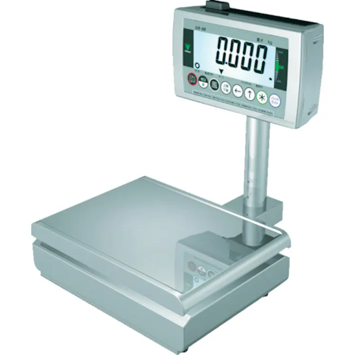 【CAINZ-DASH】寺岡精工 防水デジタル台秤 DS-55K150【別送品】