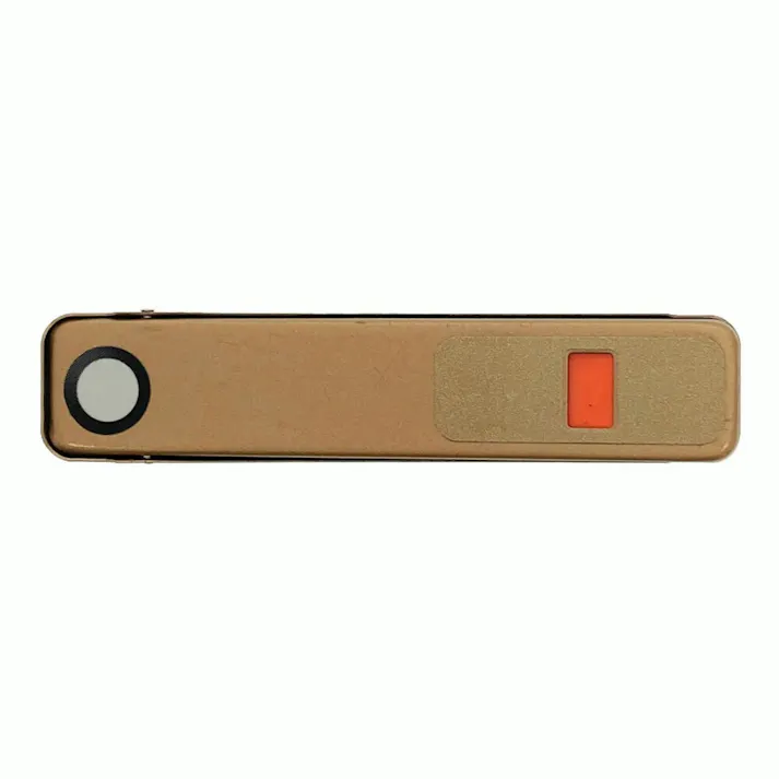 お知らせ窓付き ワンタッチロック小 ブロンズ 1P