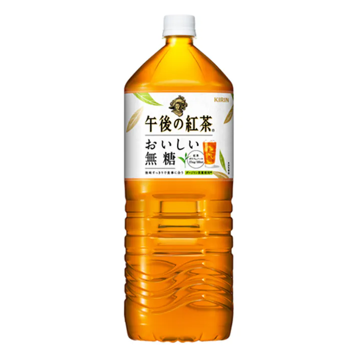 【ケース販売】キリン 午後の紅茶 おいしい無糖 2L×6本