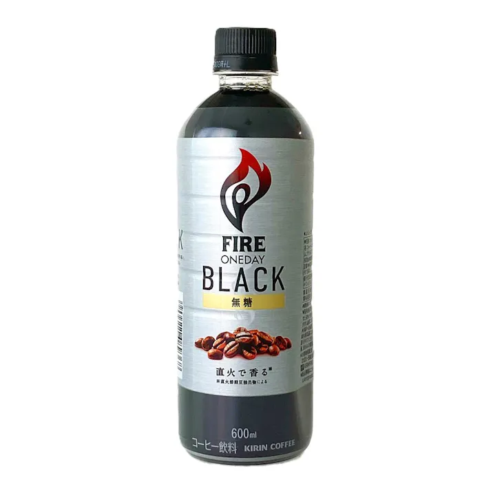 【ケース販売】キリン ファイア ワンデイ ブラック 600ml×24本