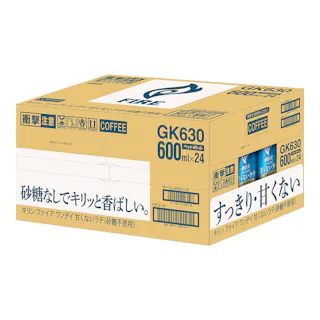 【ケース販売】ファイア ワンデイ 甘くないラテ 600ml×24本
