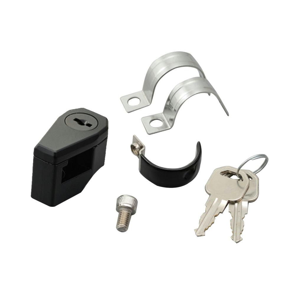 デイトナ ヘルメットロック＋コンビニフック ブラック 91487