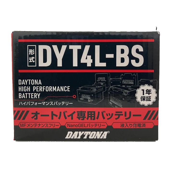 デイトナ ハイパフォーマンスバッテリー DYT4L-BS 92873