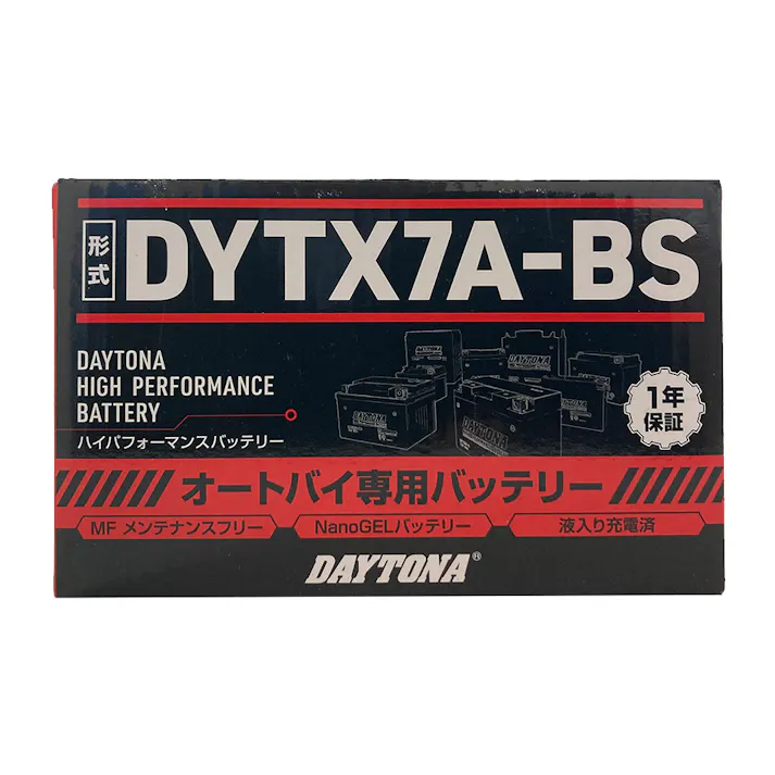 デイトナ ハイパフォーマンスバッテリー DYTX7A-BS 92878