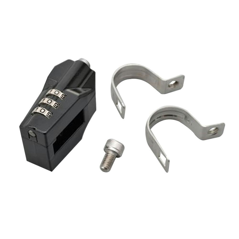 デイトナ ヘルメットロックホルダー ダイヤルタイプ ブラック D95206