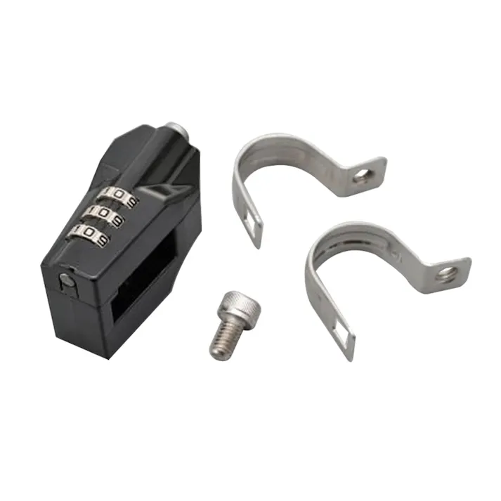 デイトナ ヘルメットロックホルダー ダイヤルタイプ ブラック D95206