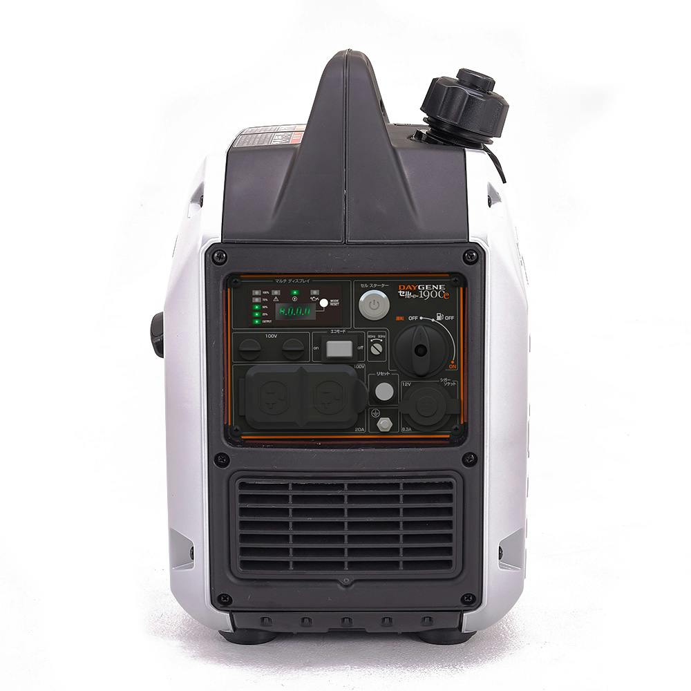 デイトナ 1900W ポータブルインバーター発電機 DAYGENE1900e 楽天市場】デイトナ インバーター発電機 DAYGENE1900e