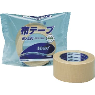 【CAINZ-DASH】古藤工業 布テープ　ＮＯ８９０　黄土　５０ｍｍ×２５ｍ NO89050X25【別送品】