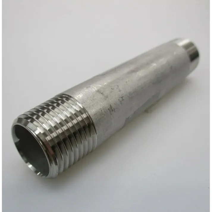 ステンロングニップル 1/2×150【別送品】