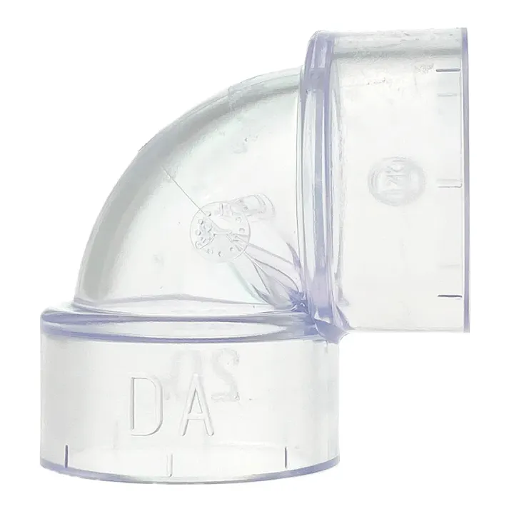 透明DA継手90度エルボ DL20