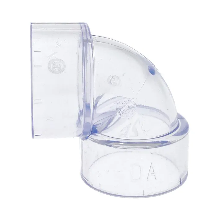 透明DA継手90度エルボ DL25