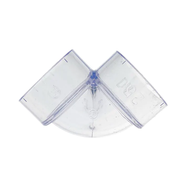 透明DA継手90度エルボ DL25