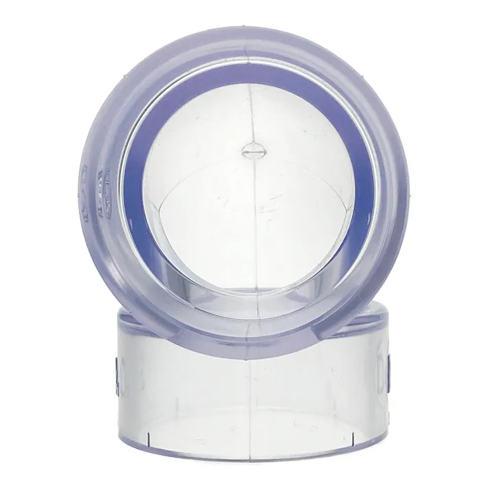 透明DA継手90度エルボ DL30