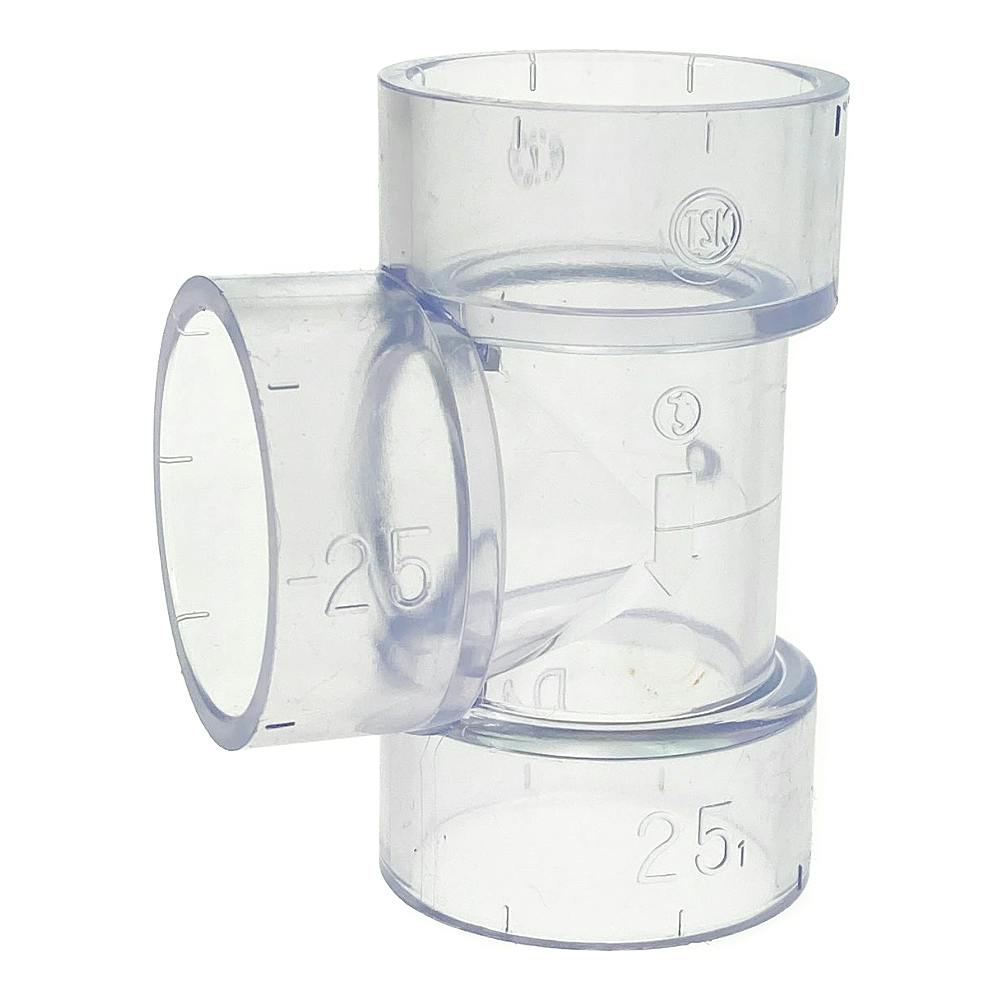 透明DA継手90度Y DT25