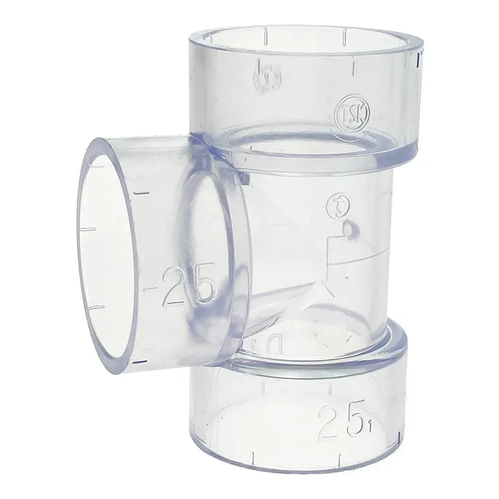 透明DA継手90度Y DT25