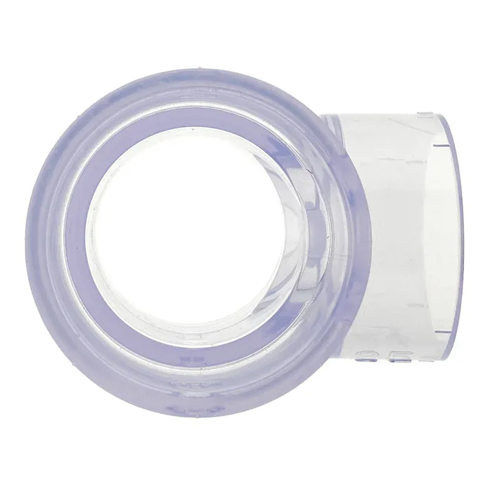 透明DA継手90度YDT 30×25