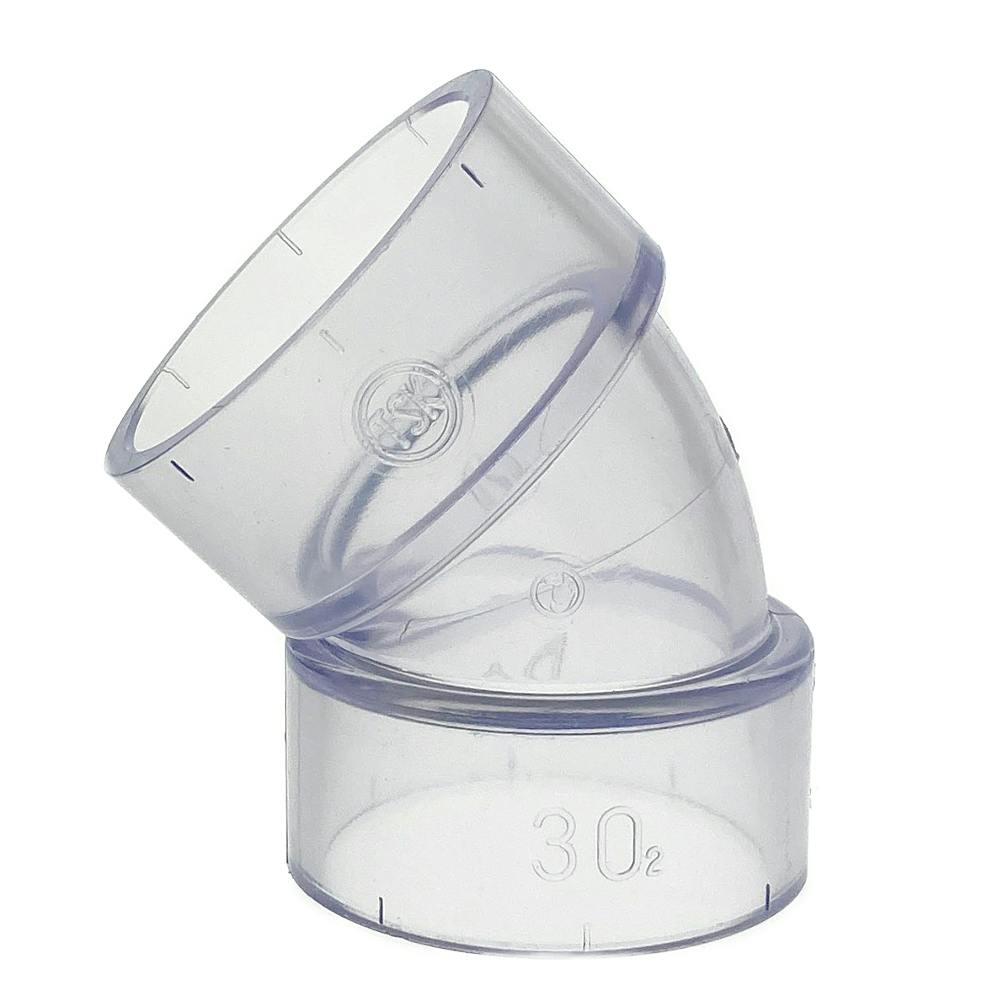 透明DA継手45度エルボ 45L30