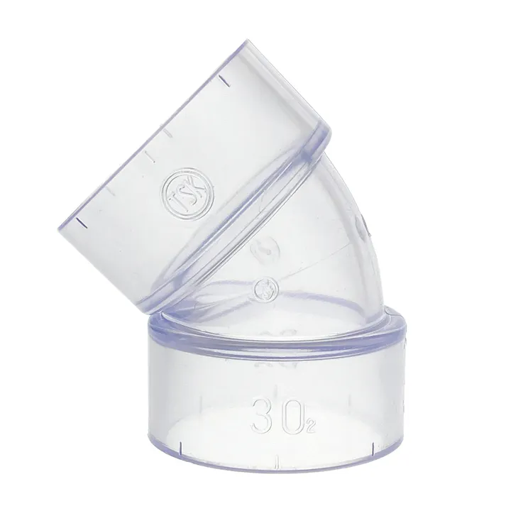 透明DA継手45度エルボ 45L30